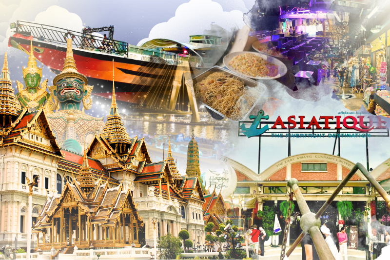 [HAFT DAY] 왕궁 & 왓 프라깨우 & 아시아 티크 & 요드 시암